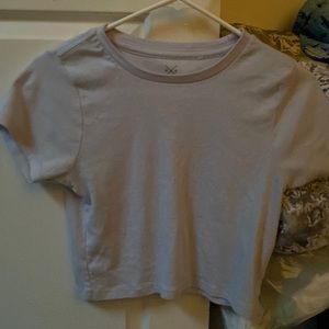 Light blue Pacsun crop top size s